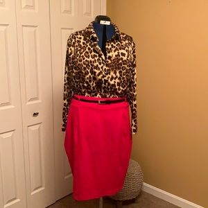 Venus 2X leopard print red dress!!!